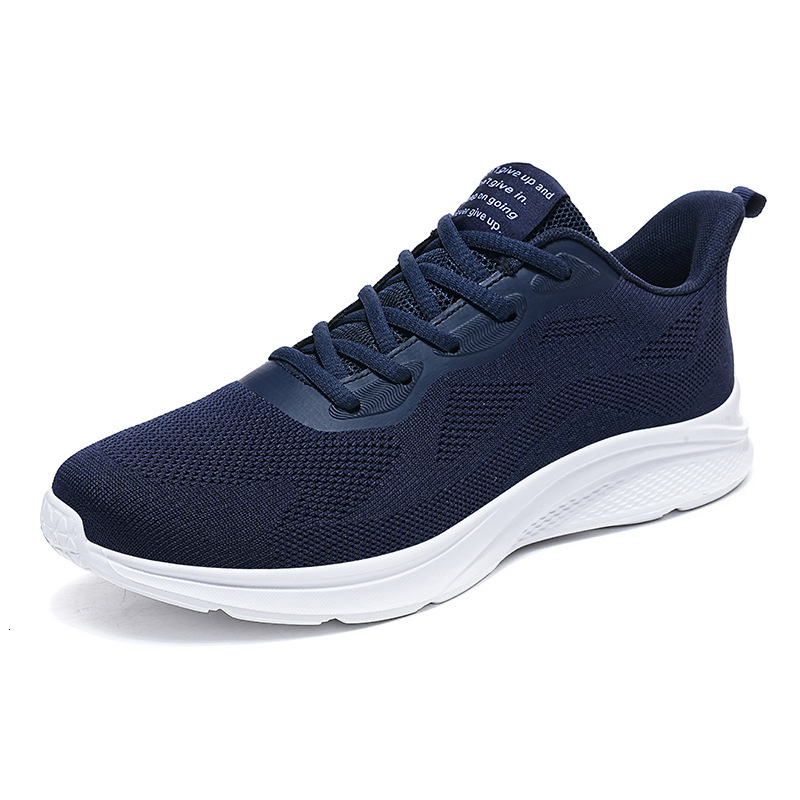 Men S Flying Woven Running Spring Summer Low Top Mesh Casual Sports Shoes Lightweight Breathable Casual Shoes And Trendy Walking Shoes Ddmysaturn