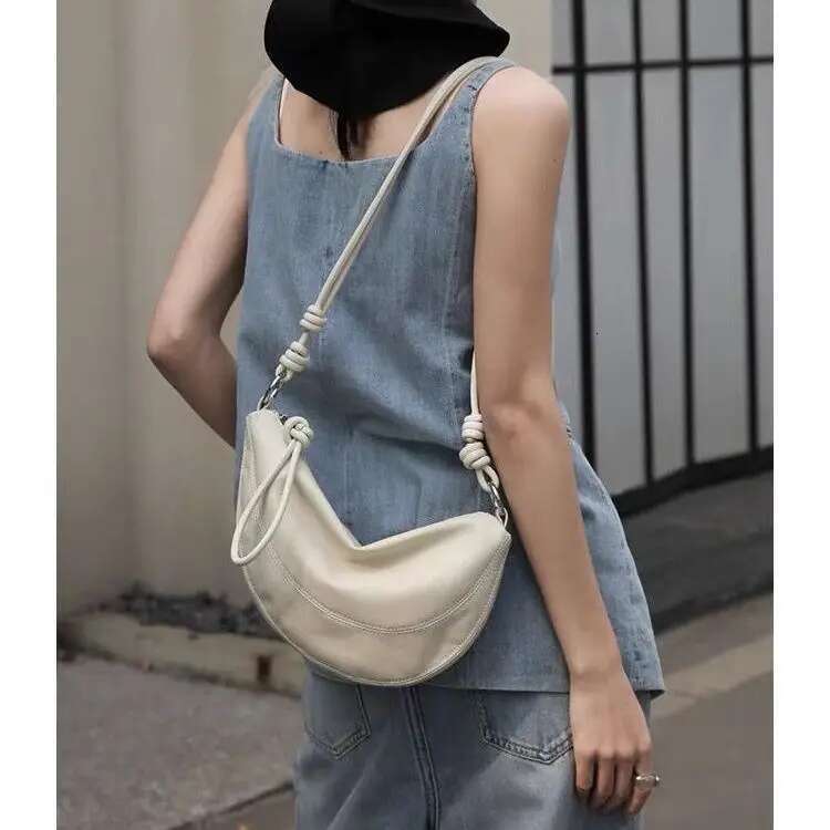 Miyagawa Retro Versatile Hobos Crossbody Bag Fashion Casual Instagram One Shoulder Bags 2024 New