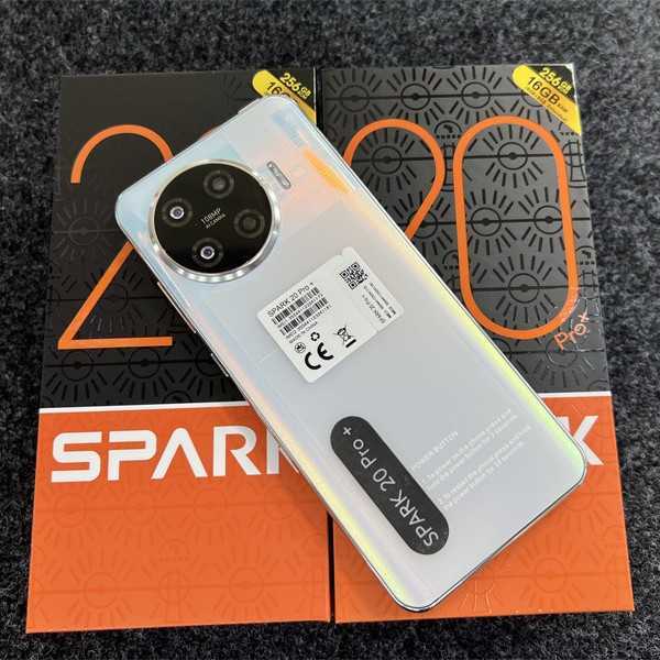 Smartphone Spark 20pro+Android Phone 16+256 Phone S25515