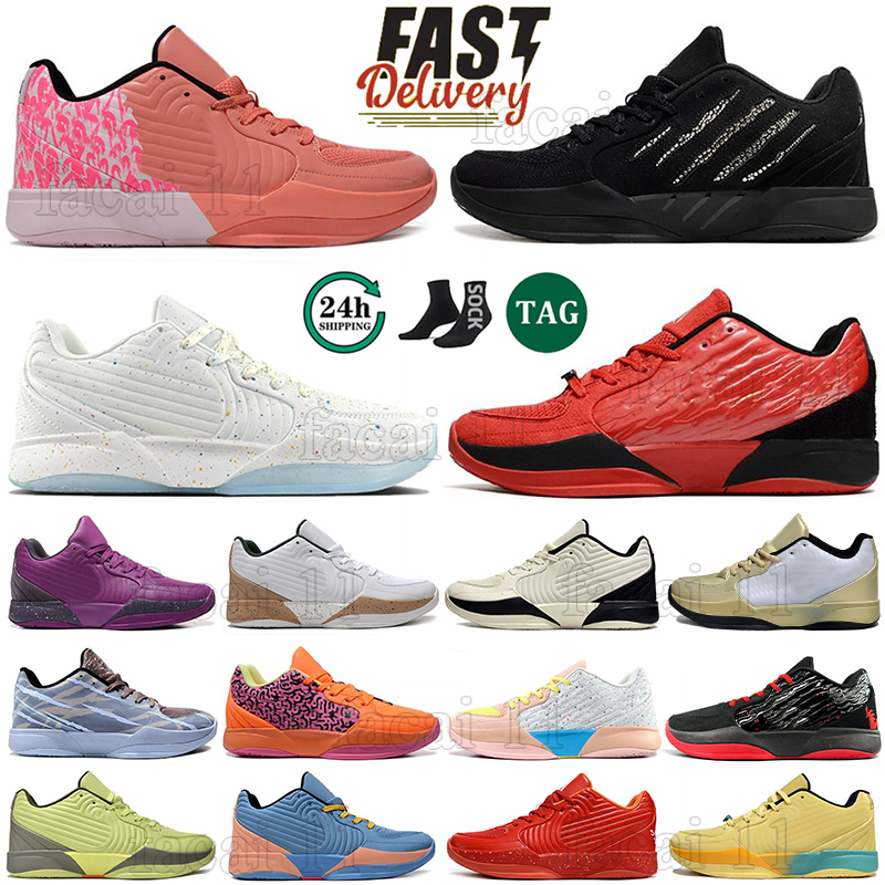 Ja 2 Basketball Shoes scratch bling Black Label Purple Sky Nightmare Breaker In The Woods men women Sport Shoe Trainner Sneakers