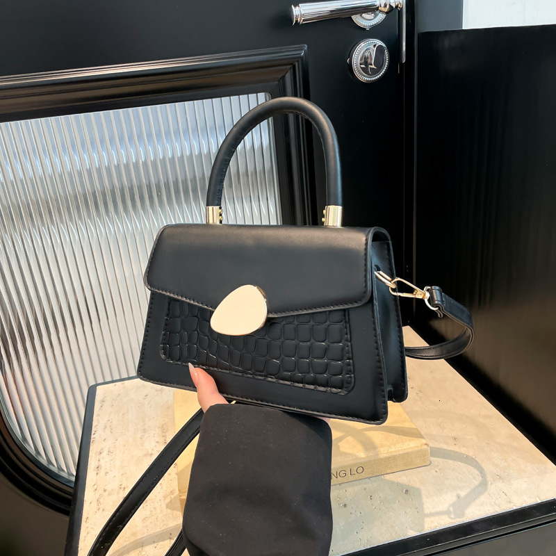 2025 Spring New Single Shoulder Crossbody Bag Luxury Bag Armband Versatile Handbag Crocodile Pattern PU New Free Delivery Designer Bag High Fashion Sm