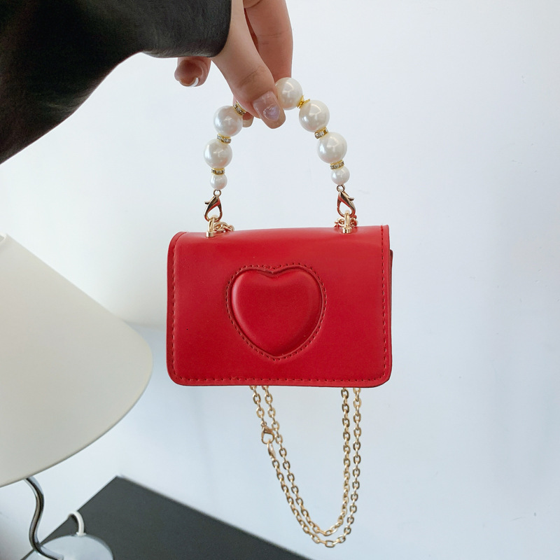 2025 New Spring Summer Korean Edition Cute Fashion Love Single New Free Delivery Designer Bag Shoulder Crossbody Bag For Boys And Luxury Bag Girls Wit