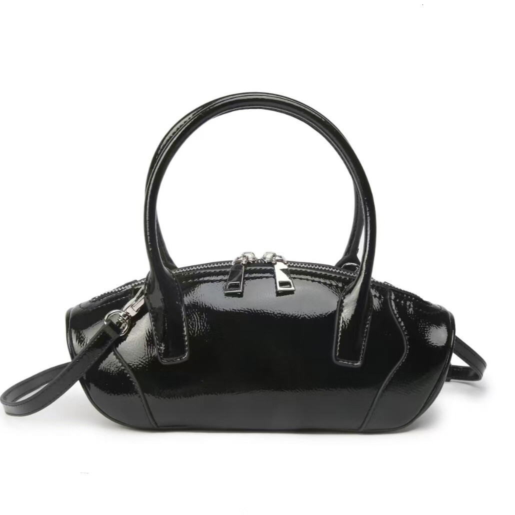 New women's high-end texture bag for spring and summer fashionable commuting bowling bag single shoulder crossbody bag exquisite handbag versatil