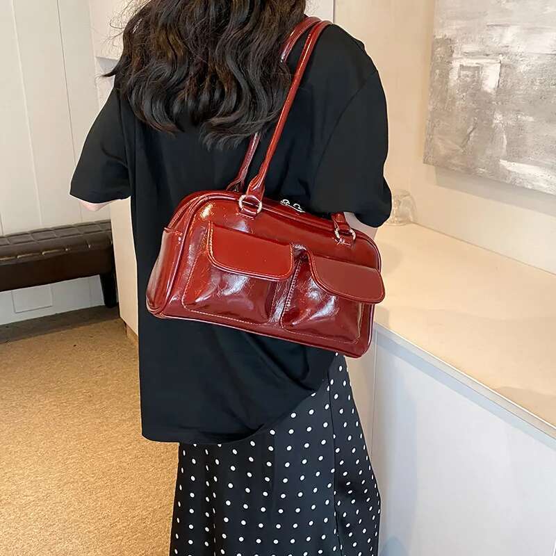 Popular Bags, New Trendy Women's Summer And Autumn Simple Small Handbags, Korean Version Of The Internet Celebrity Shoulder Bag