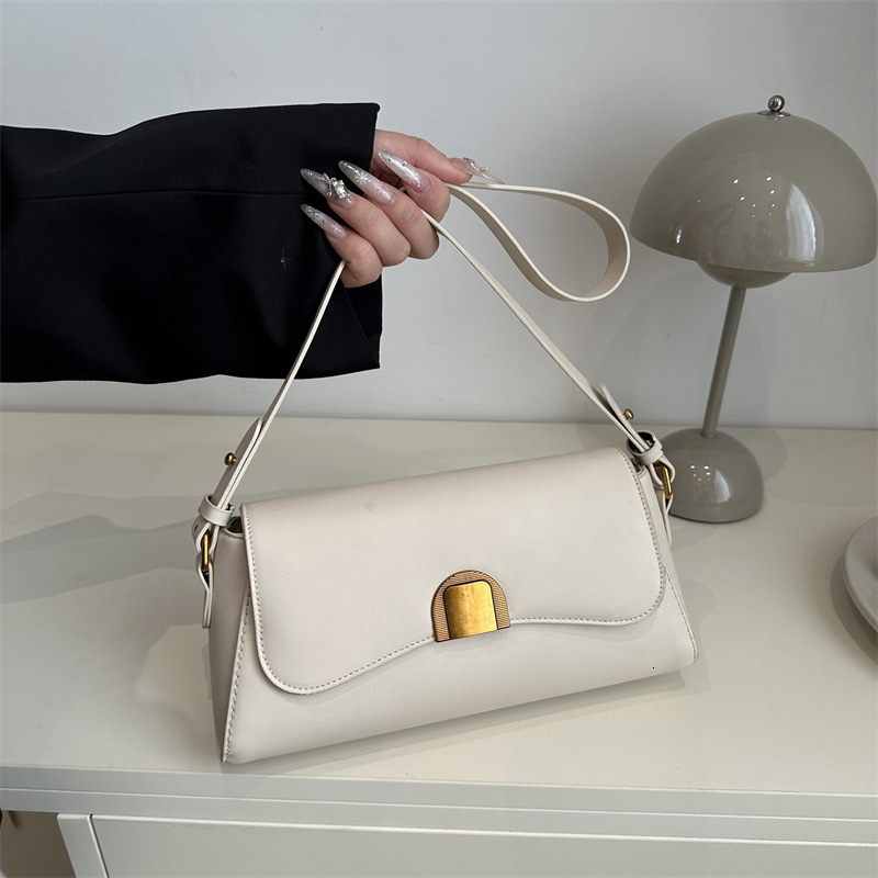 Free Delivery Designer Bag Underarm For Women 2025 New Trendy Meilad Shoulder Artistic Texture Simple Commuting Small Square Luxury Bag