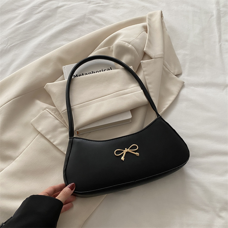 Bow Underarm For Women Summer New Style Simple Luxury Bag And New Free Delivery Designer Bag Stylish Small Square High Quality Single Shoulder Crossbo