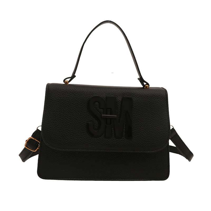Free Delivery Designer Bag 2025 New Solid Color Simple And Atmospheric Small Square Large Capacity Casual Hand Korean Version Commuting Crossbody Luxu