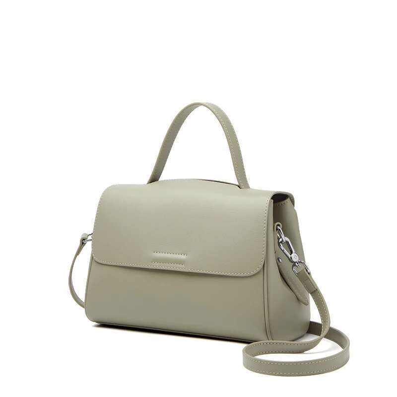 ZOOLER Handcraft Real Bag Big Rice First Cow Layer Genuine Leather Handbag Shoulder Bags Top Female Fashion#Hy605
