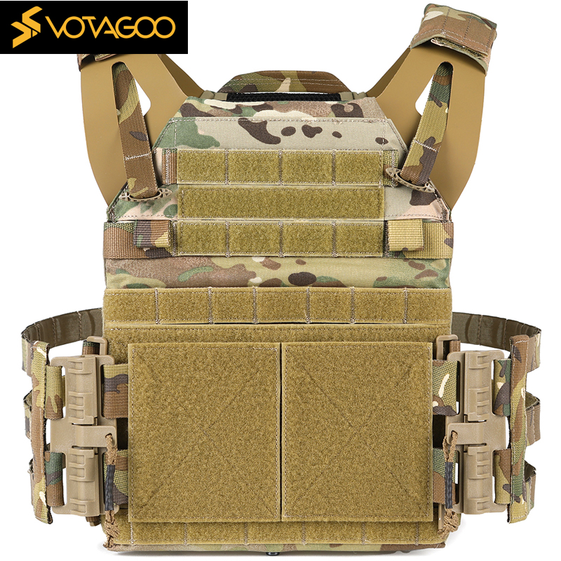 VOTAGOO JPC2.0 lightweight tactical vest replica CP 500D matte quick-release protective vest VT13