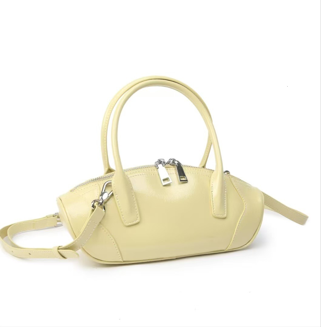 New women's high-end texture bag for spring and summer fashionable commuting bowling bag single shoulder crossbody bag exquisite handbag versatil