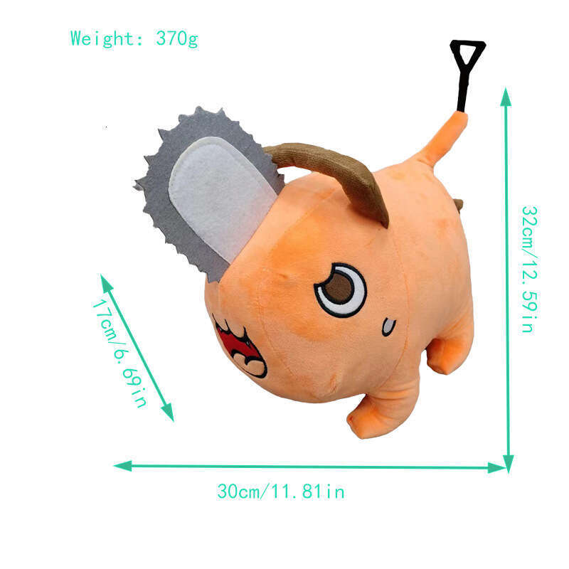The Demon around the Saw Man Pochita Plush Toy Figure anime COS Gift Doll Throw Pillow