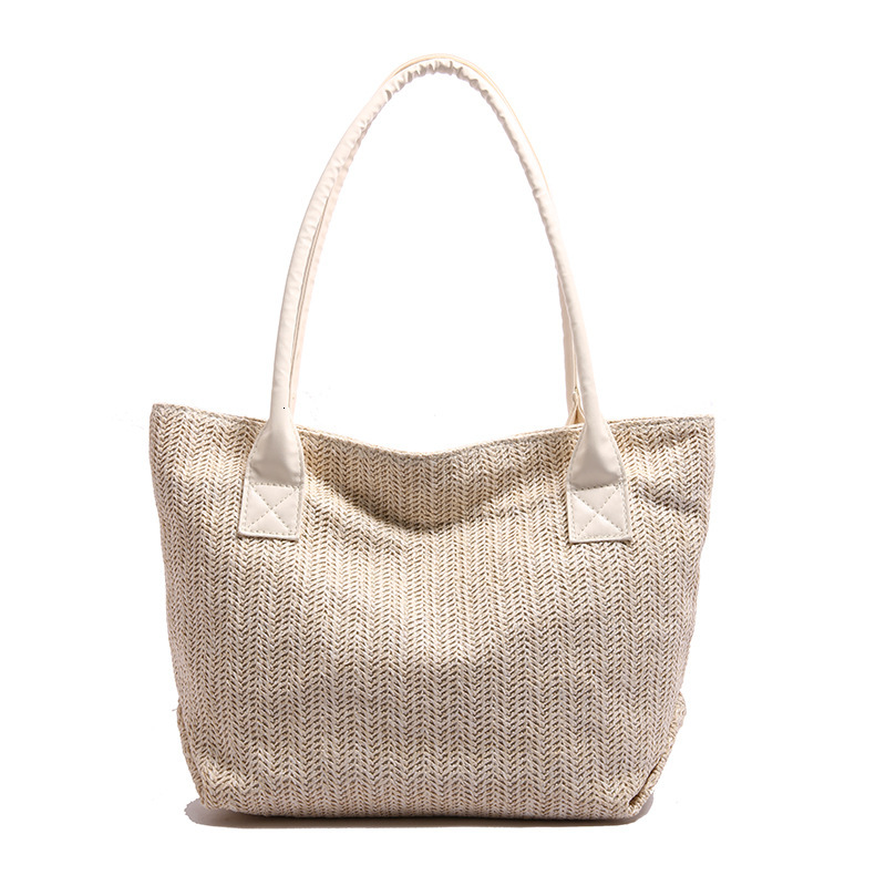 Weaving Contrasting Color Bucket 2025 Spring New Luxury Bag Fashion Trend Women's Single Shoulder Tote Bag New Free Delivery Designer Bag Beach V