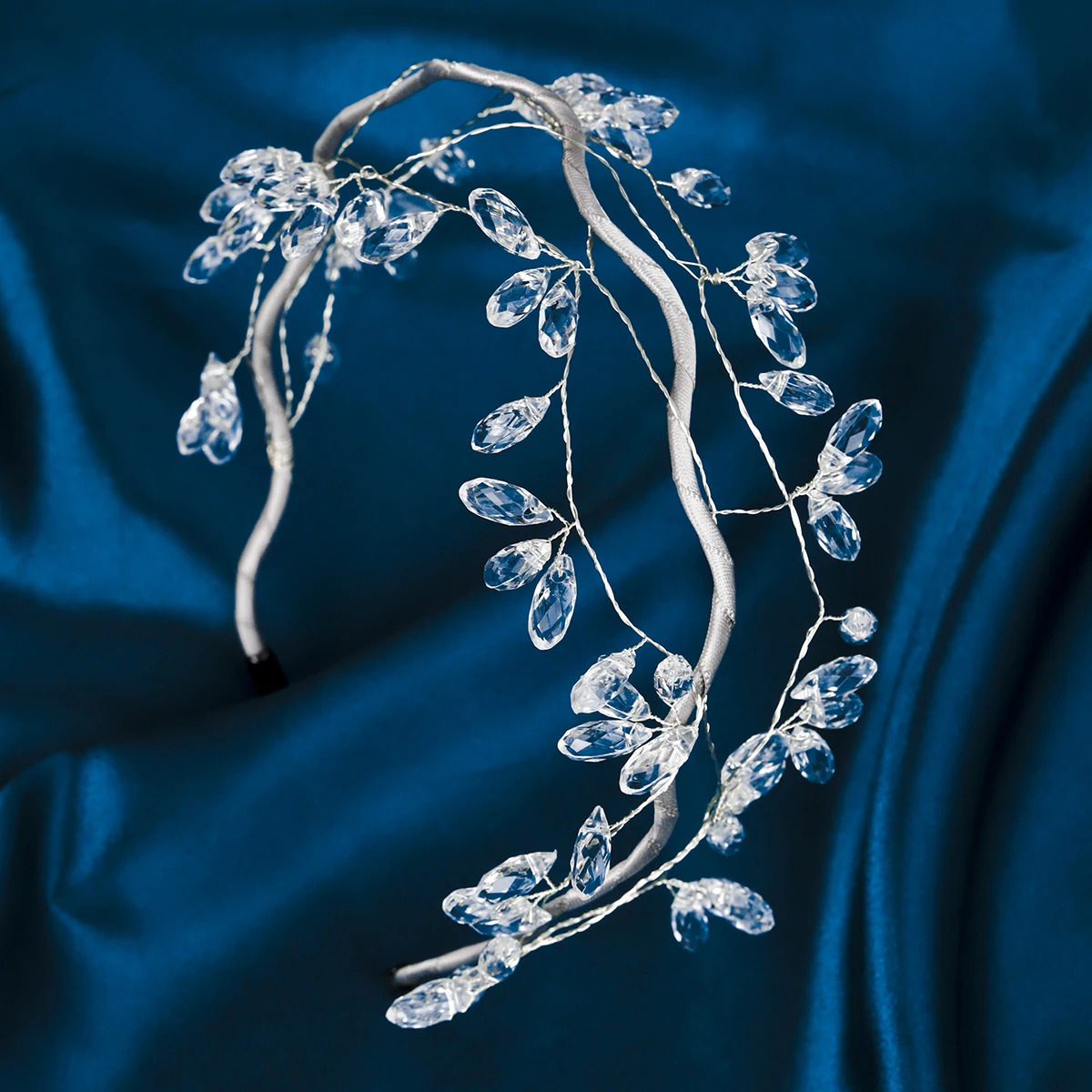 Fashion Sparkling Crystal Classic Beaded Hair Bands Princess Party Headdress Accessories Wedding Bridal Headpieces 250509