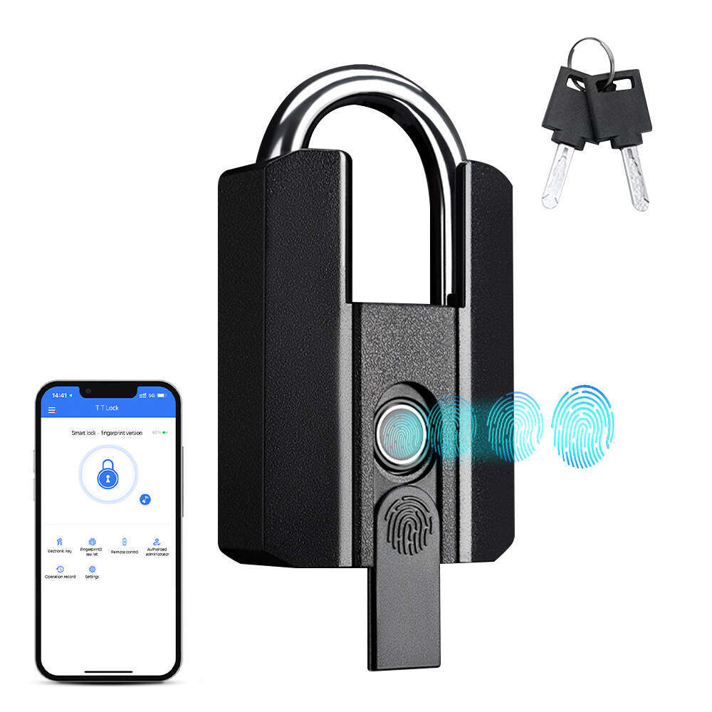 Smart fingerprint padlock, Bluetooth home anti-theft lock, beam courtyard door, dormitory cabinet, electronic lock head