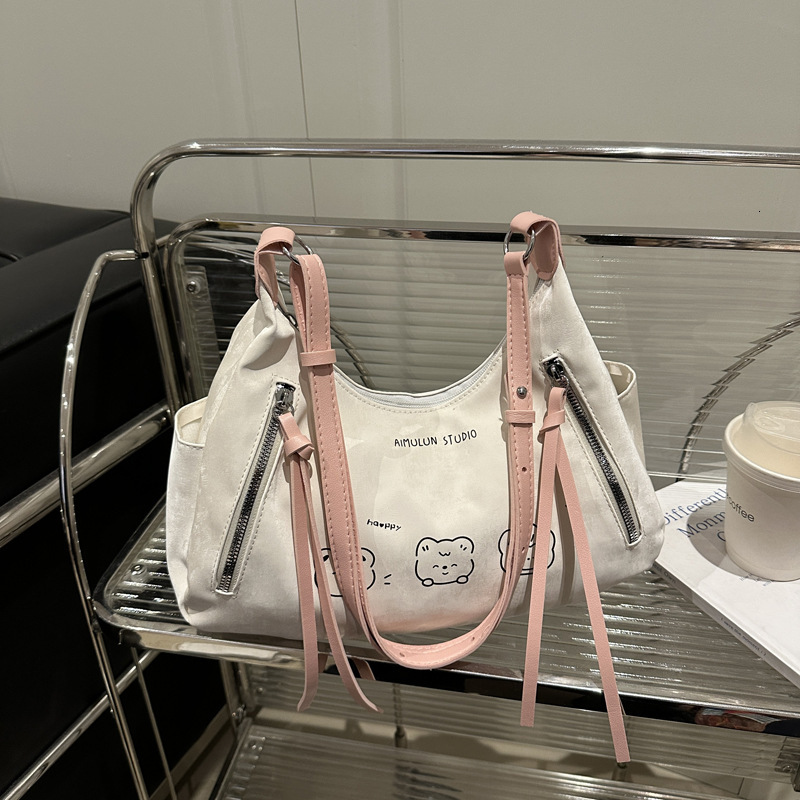 Spring And New Free Delivery Designer Bag Summer Large Capacity 2025 New Commuter Leisure Crossbody Luxury Bag High Beauty Shoulder Tote Women's 