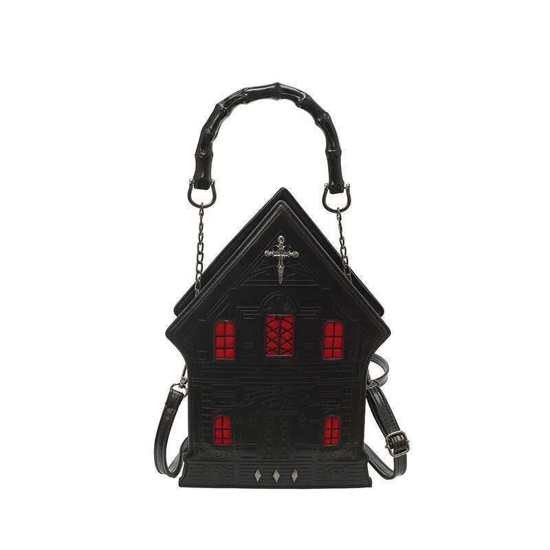 2025 New Creative Small Europe And The United States Fashion Riveted Shoulder Crossbody House Style Bag