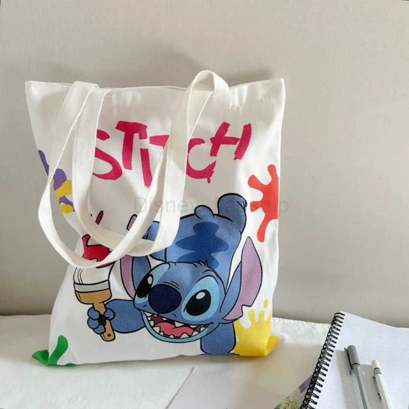Disney Stitch Bag Crossbody Bag STITCH Cartoon Peripheral Cute Canvas Bag Shoulder Bag Lilo and Baby Same StyleXJ250515