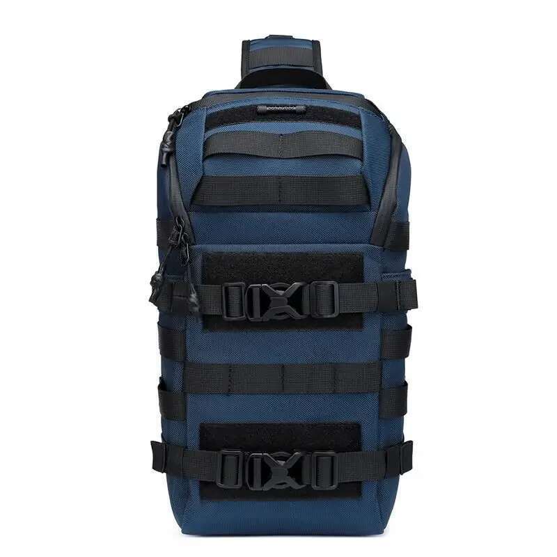 OZUKO Bicycle Crossbody Bag Camping Riding Travel Rucksack Molle Tactical Bags Hiking Cycling Outdoor