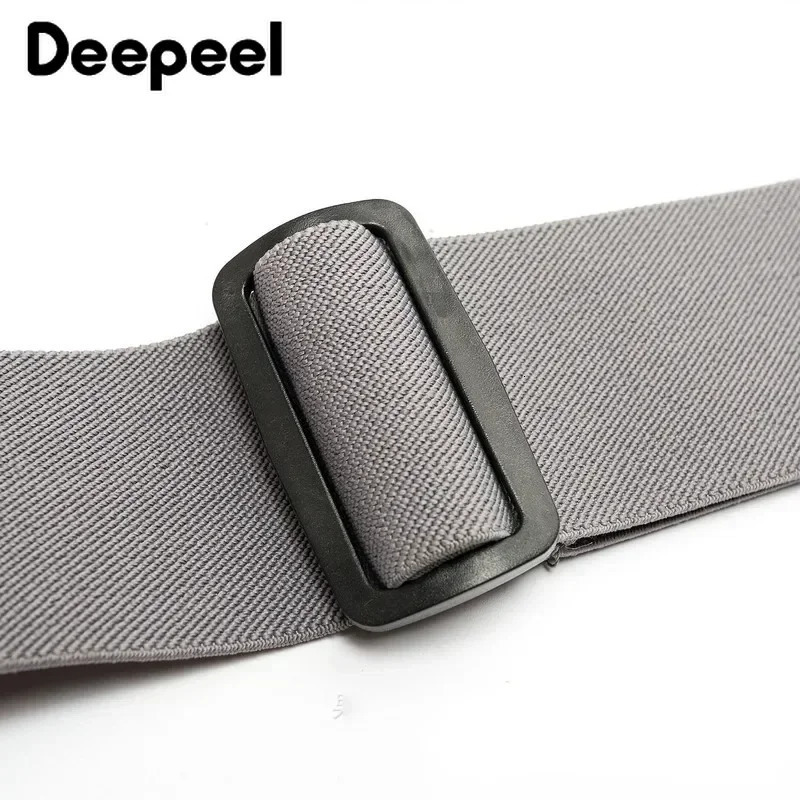 1Pc 5cm*120cm Adult Mens Elastic Wide Braces Mens Suspenders Adjustable X Type Strap Male Jockstrap Sport Work Suspender 250515