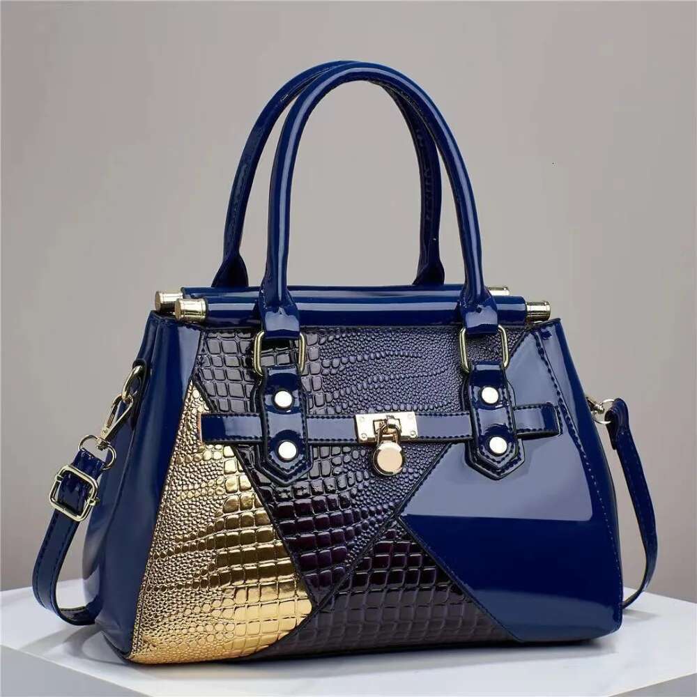 Fashionable New Women's Handbag Lightweight Texture Lizard Pattern Colorful Single Shoulder Fashion Crossbody Bag For
