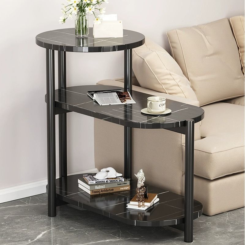 B5156 Light luxury simple living room table multi-layer side table small apartment home small table