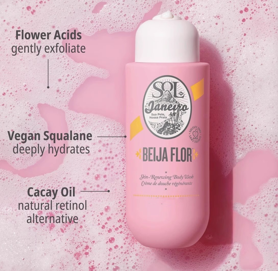 OL DE JANEIRO/Rio Summer Yellow, Red, Pink Moisturizing Fragrance Shower Gel