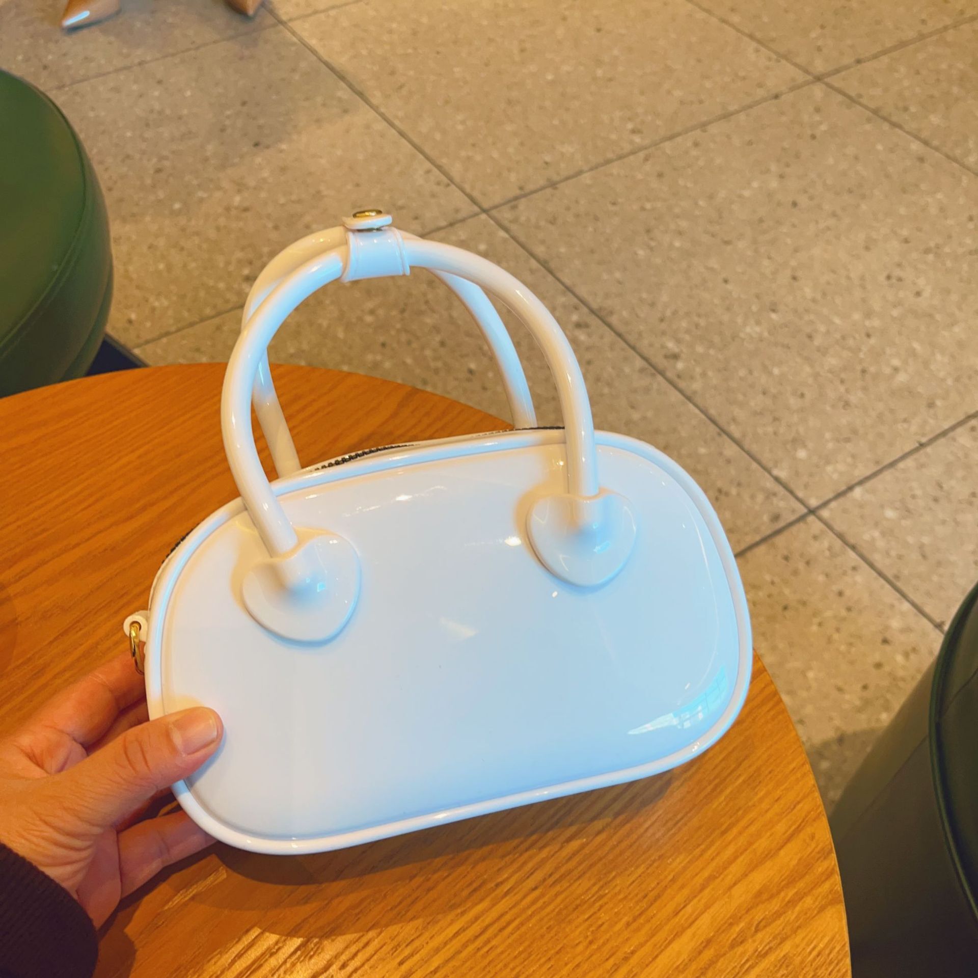New bag 2025 jelly summer candy color shoulder patch designer mini fashion high-end retro versatile handbag armpit bag