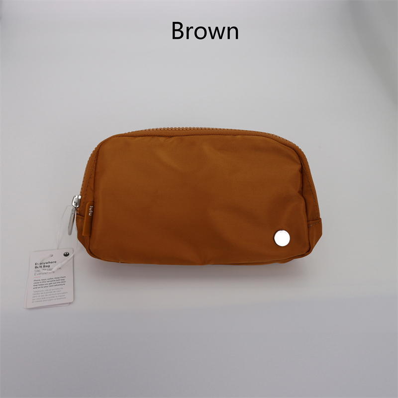 Fashionable Nylon Yoga Belt Bag Bum everywhere bag Portable Fanny Pack for Men & Women with Crossbody Strap waist gym bag clutch classic Storage Bags 