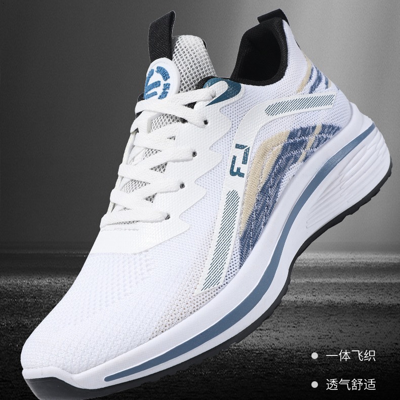 Men's sports 2025 spring new men's casual low heel trendy Korean version dad shoes