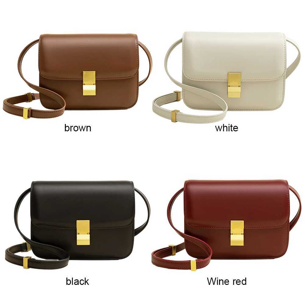 Small Square Bag Wen PU Casual Fi Messenger Bag Adjustable Strap Hobo Sling Bag Cmuting Bag Z250516