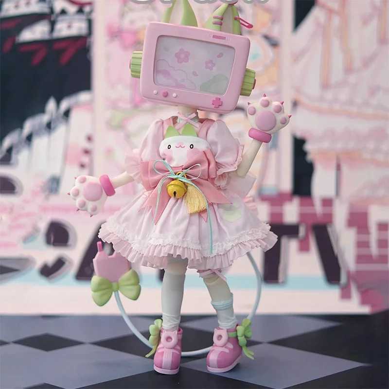 Ufdoll Bjd 1/6 Anime Blind Box Cat Tv Series Action Figure Mystery Box Surprise Pvc Decoration Christmas Gift Toys For Child W250515