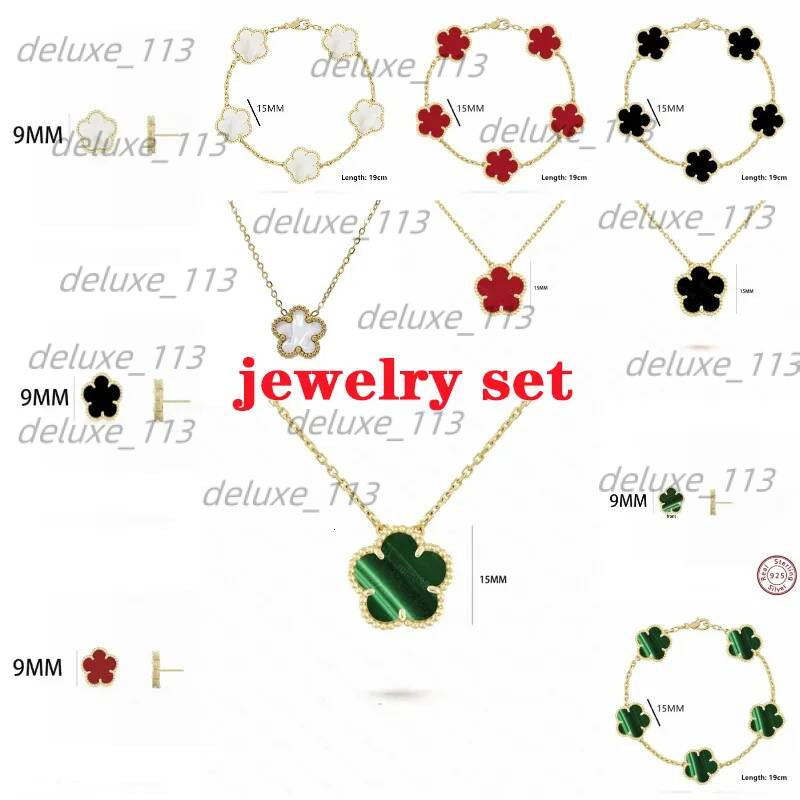 Jewelry Designer Pendant Charm Bracelet Stud Earring Plated Gold Plate Fill Necklaces Jewelry Set Her Gift Designer Necklace