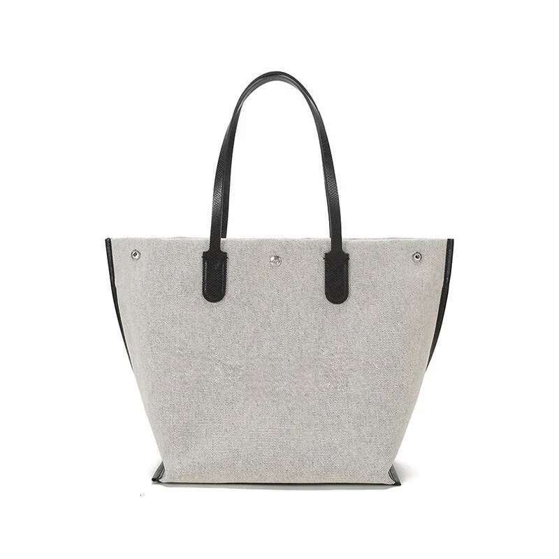 Computer high-end canvas handbag shoulder crossbody large capacity commuting bag