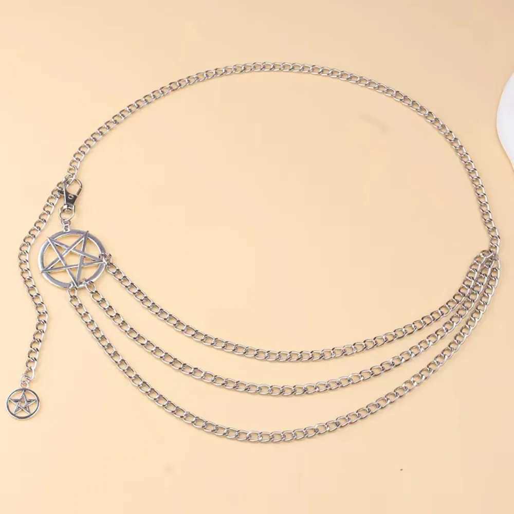 Vintage Alloy Womens Belt Chain Womens Fashion Versatile Niche Design Tie Belt Chain LR1774 Y250515
