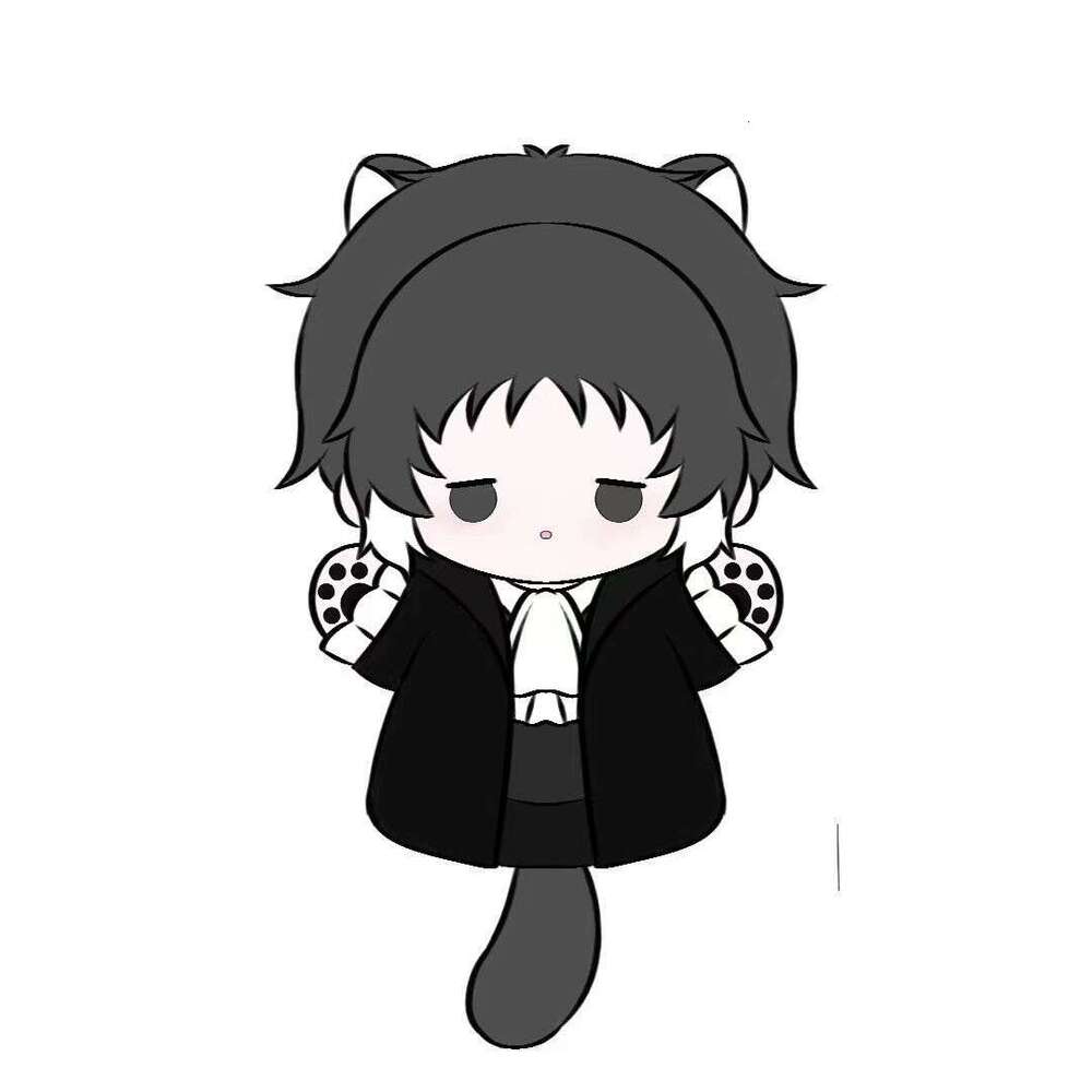 Wenhao doujin doll Zhongyuan Dazai Edo River Akutagawa Nakajima Atsushi Handdoll Cotton Wild Dog Doll