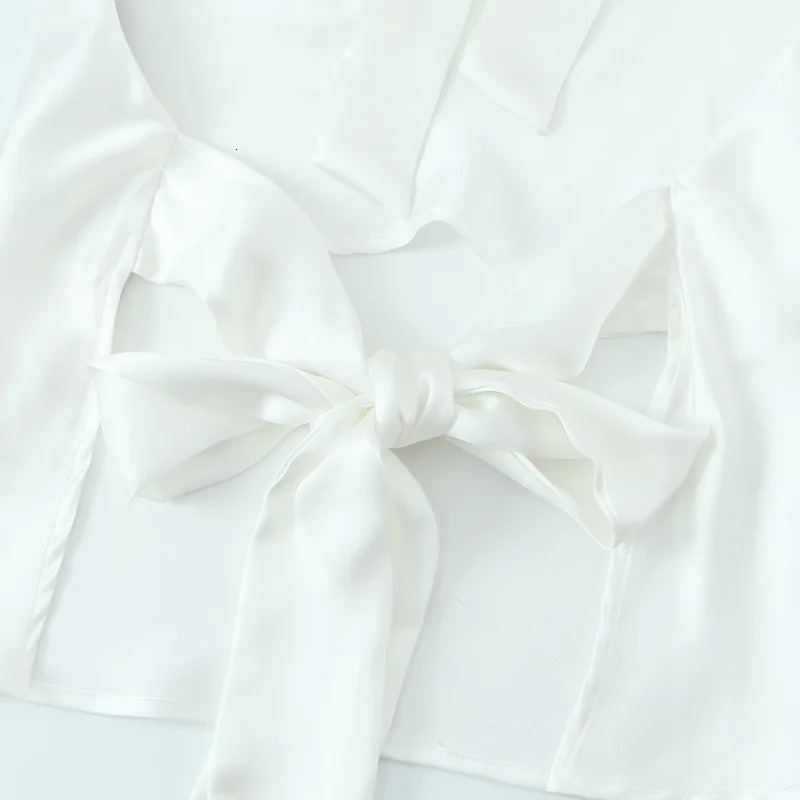 Womens Casual Satin Halter Top with Adjustable Tie Sleeveless Open Back Solid Collar Vest Summer Beach Style Female Blouse 250515