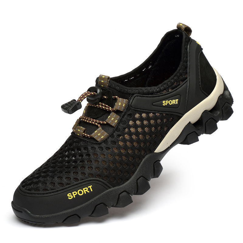 Men's 2025 summer new casual sports men's mesh hiking outdoor wading shoes