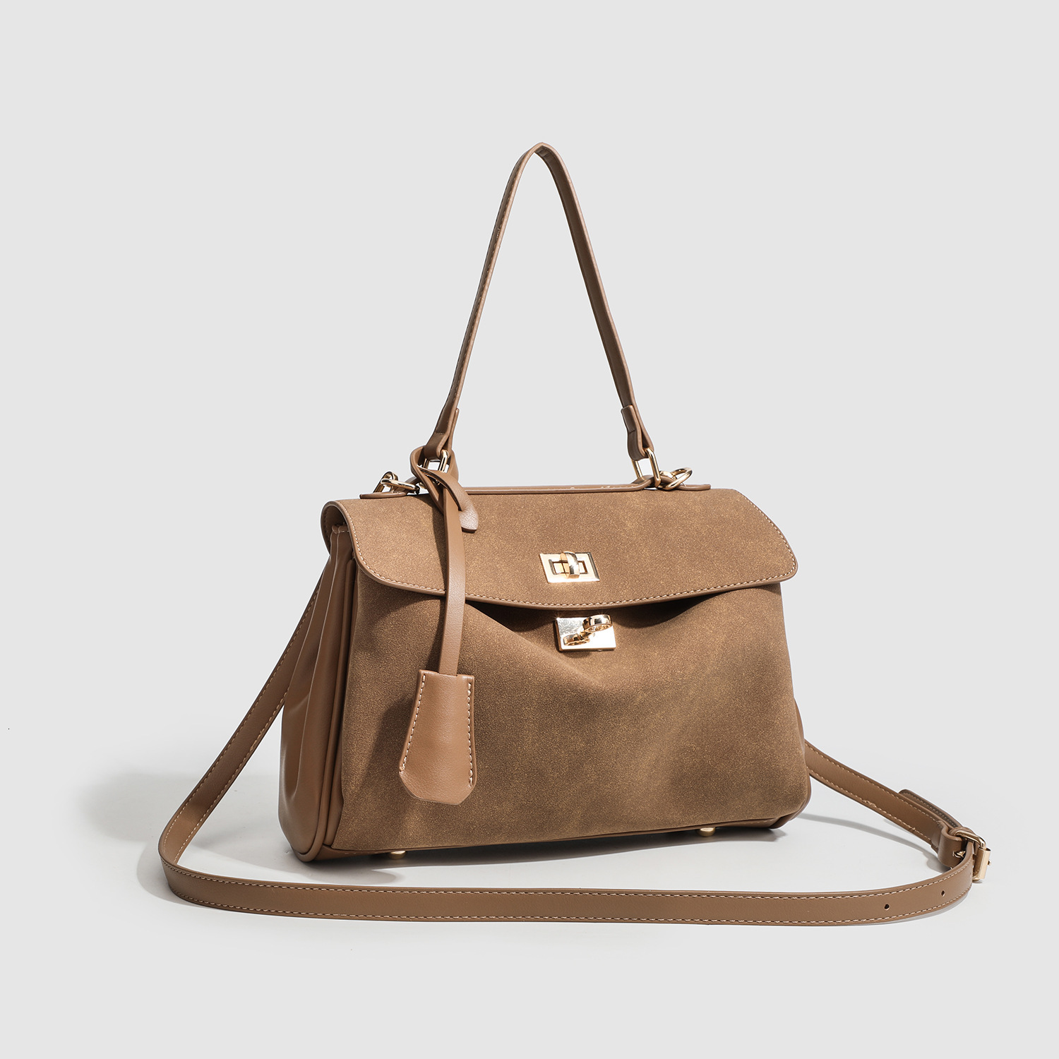 Free shipping on 2025 new designer bags High end, large capacity tote for women matte trendy new commuting shoulder bag crossbody bag