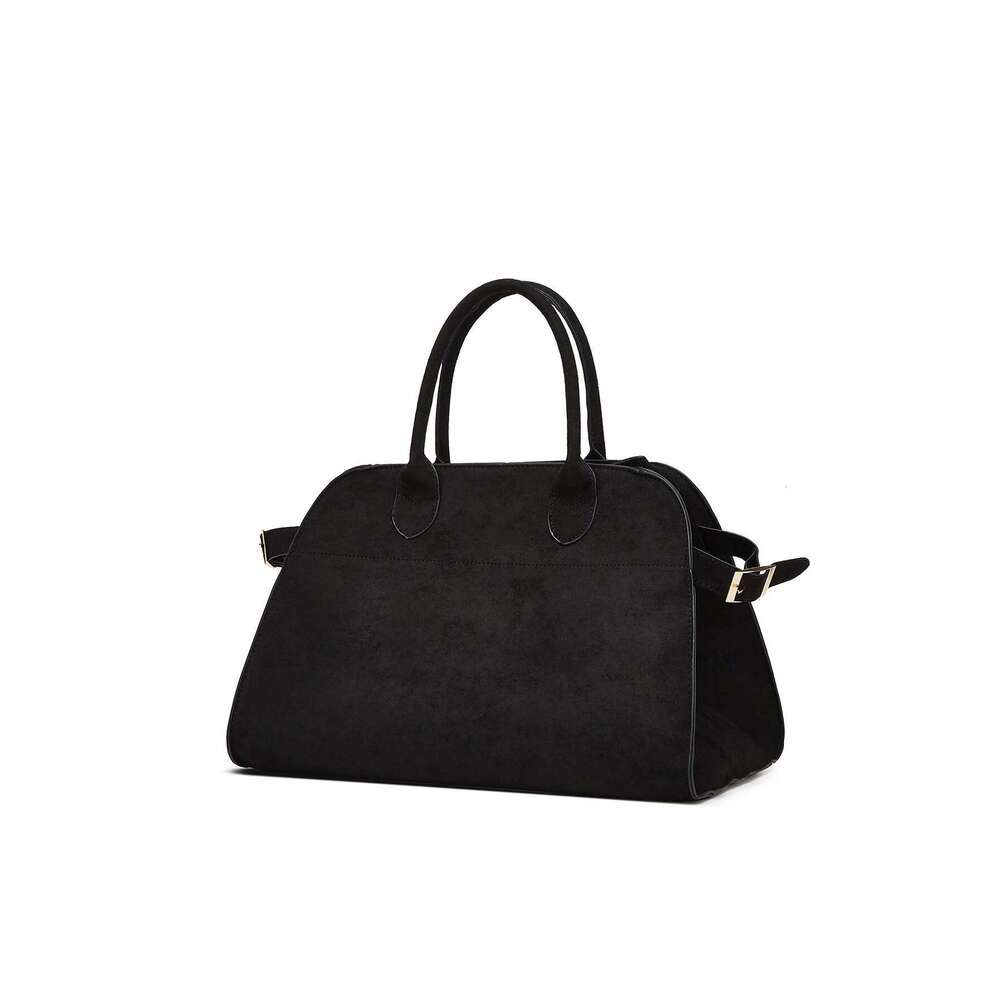 Stylish And Elegant Women's Suede Commuter Tote Bag, Large Capacity Portable Briefcase Travel Bag