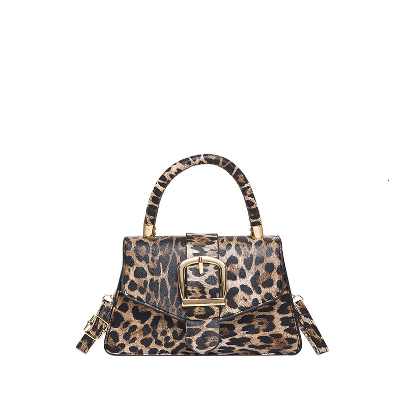Free Delivery Designer Bag Leopard Print 2025 New Trend Fashionable Small Square Versatile Niche Design Crossbody For Winter Women Luxury Bag