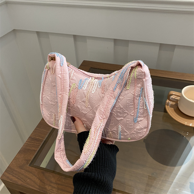 Nylon Dumpling Crossbody Small Women s Versatile Commuting New Free Delivery Designer Bag Shoulder Autumn And Winter Luxury Bag Fashionable Temperamen