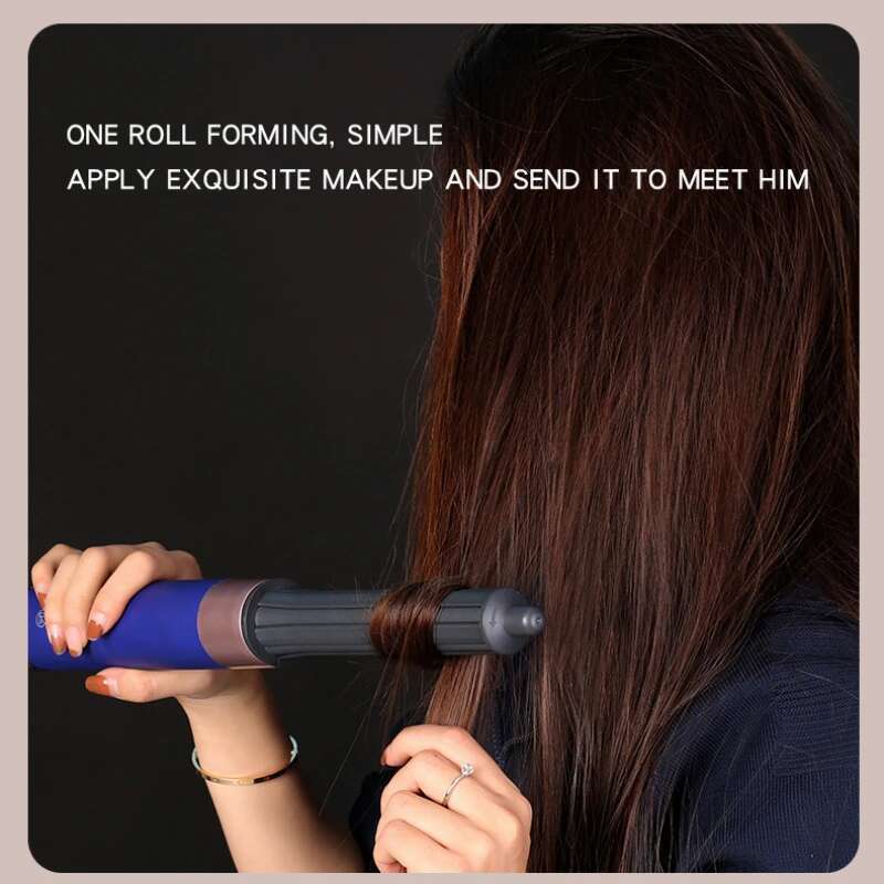 US/UK/EU 5 in 1 Straight Tool Automatic Curling Hair Dryer with Curlers Styling Carrying negative ions