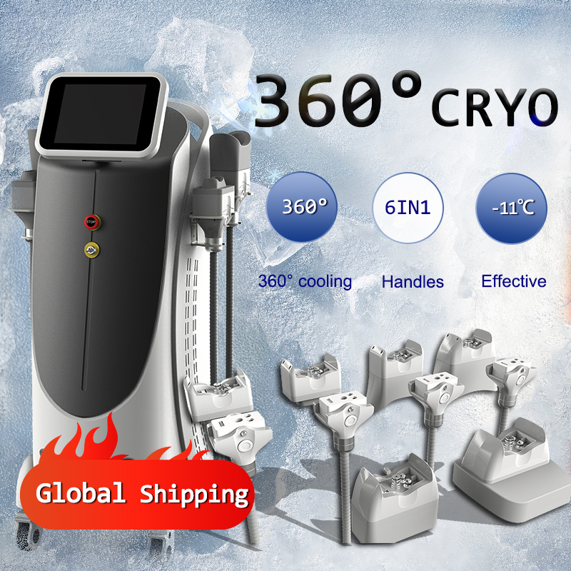 360 Cryolipolysis Fat Freeze Cryo Freezing Machine