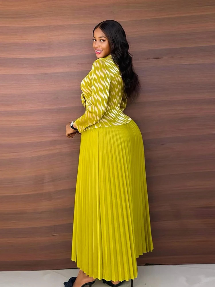 Plus Size Dresses For Women Elegant And Beautiful Gowns Miyake Pleated Dress Party Evening Prom Formal Female Fashion 250514