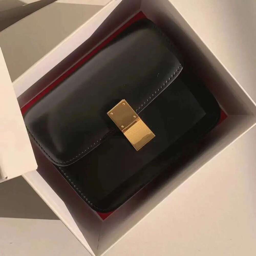 UBELLIN Leather Box Tofu Crossbody Bags For Women High Quality Ladies Shoulder Bag Designer Small Hags Gray Camel