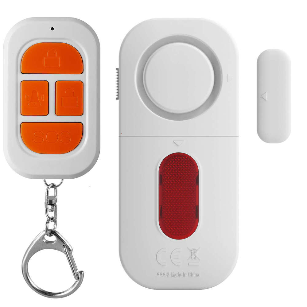 New household door and window alarm multifunctional burglar alarm wireless remote door magnetic alarm