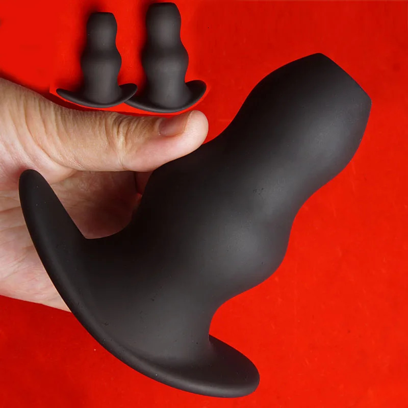 Silicone Tunnel Anal PlugsHollow Butt Ass Anus Dilator Sex ToysAnalplug Buttplug ButplugProstate Massage 250515