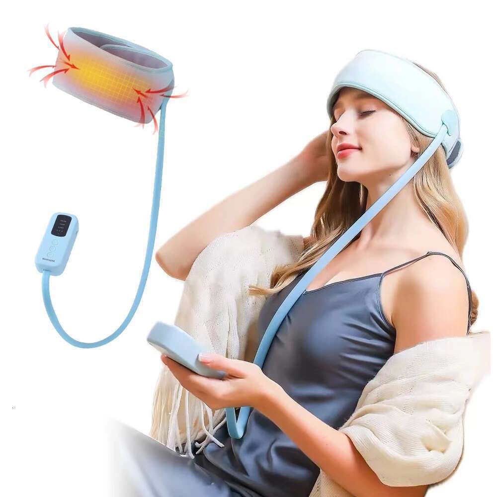 Electric Scalp Massager, Massager with Heat & Knead , Air Compression Massage for a 360 Degree Head Relaxation Experience