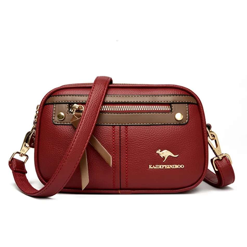 Genuine 3 Layers Designer Purses And Handbags Bag High Quality Leather Shoulder Sac Bags For Women 2024Sac A Main