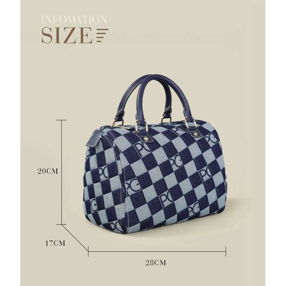PG Travel Banquet High Grade Handbag Ladies Large Capacity Exquisite Flower Pattern Brand Designer Women's Bag